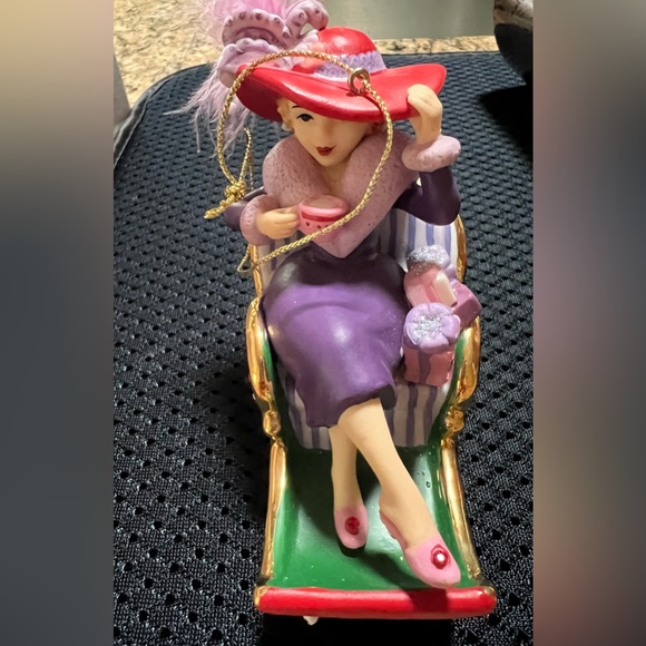 Red Hat Ornament - Picture 2 of 2